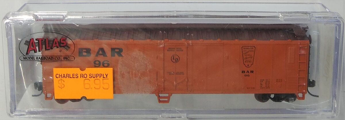 Atlas 36523 N Scale BAR 50' Reefer #3