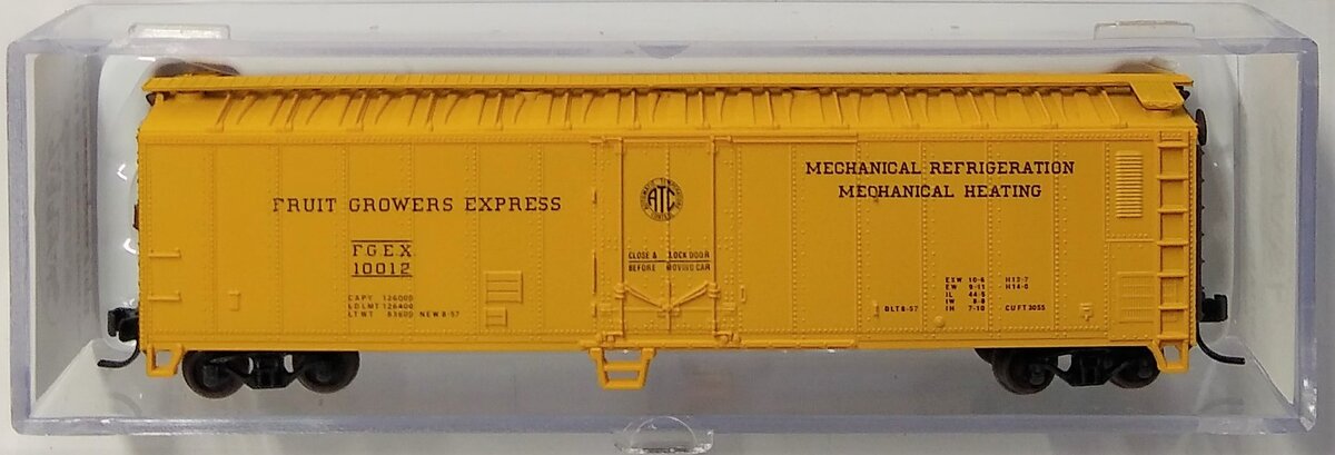 Atlas 36714 N Scale Union Pacific Fruit Express FGE 50' Reefer #10012