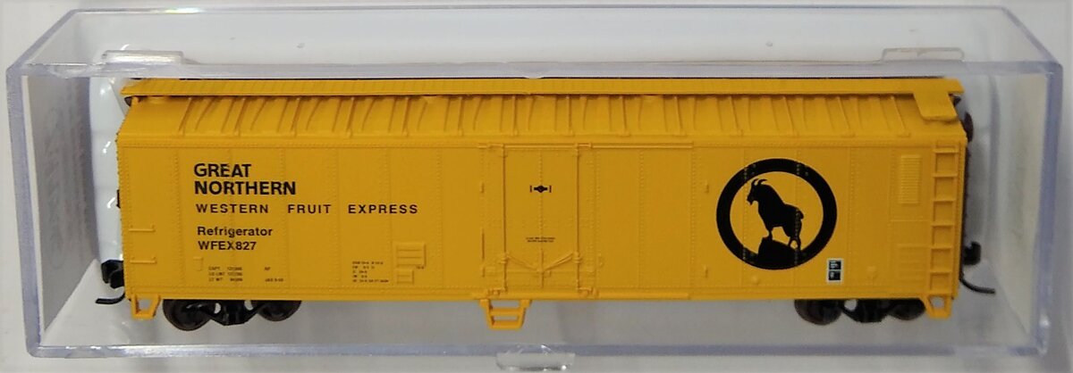 Atlas 36733 N Scale Western Fruit Express 50' Reefer #827