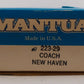 Mantua 223-29 HO New Haven Coach Passenger Car