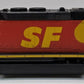 Athearn 4413 HO Scale Santa Fe SD40-2 Powered Diesel Locomotive #5068