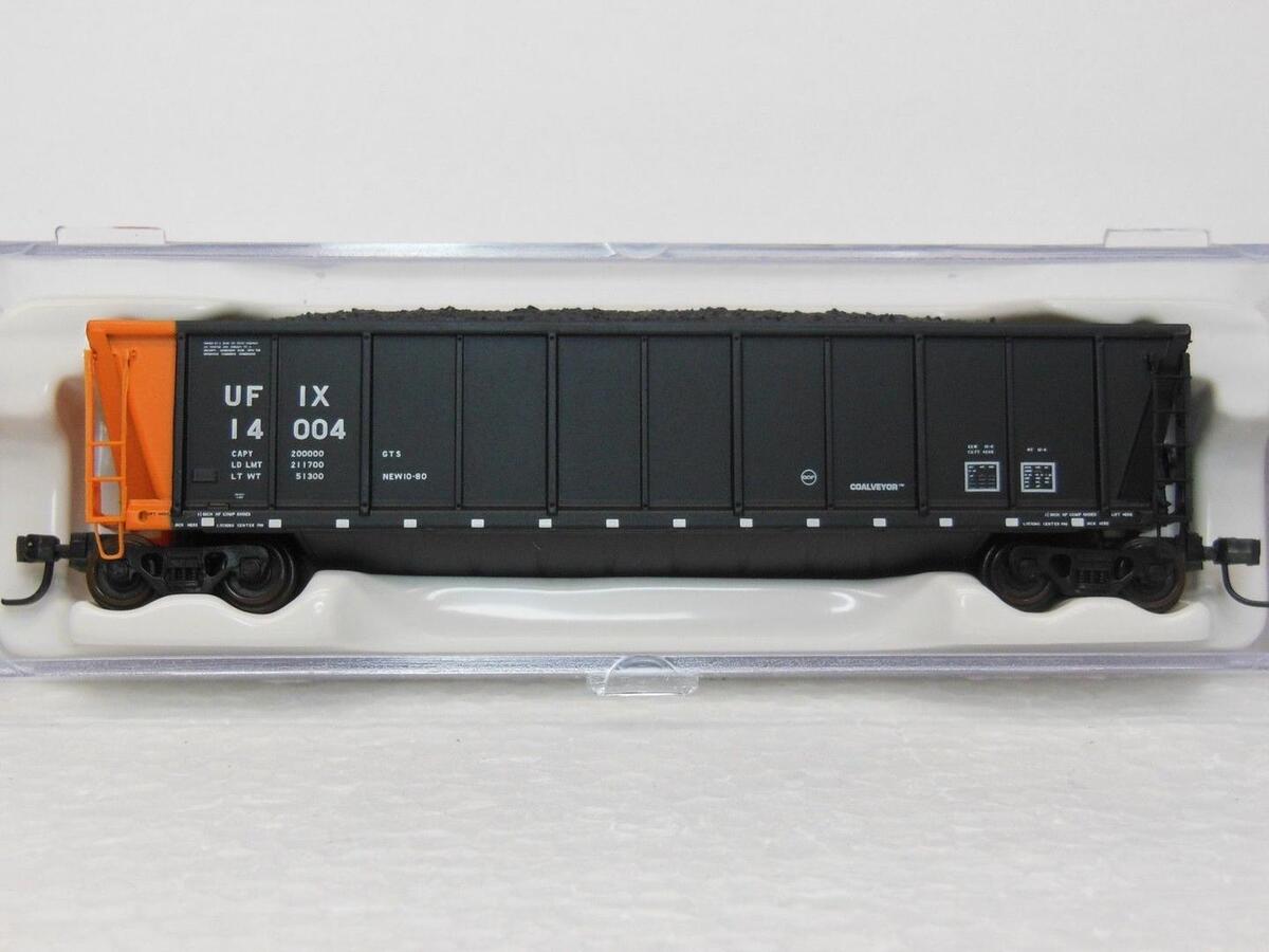 Atlas 43804 N RTR Coalveyor Bathtub Gondola, UFIX