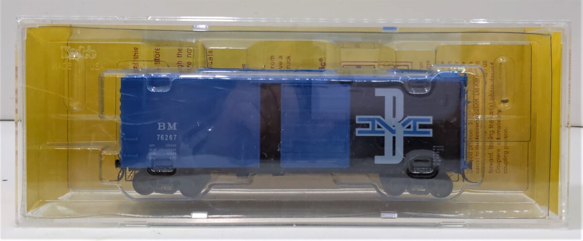 Kadee 5249 HO Scale Boston & Maine 40' PS-1 Boxcar #76267