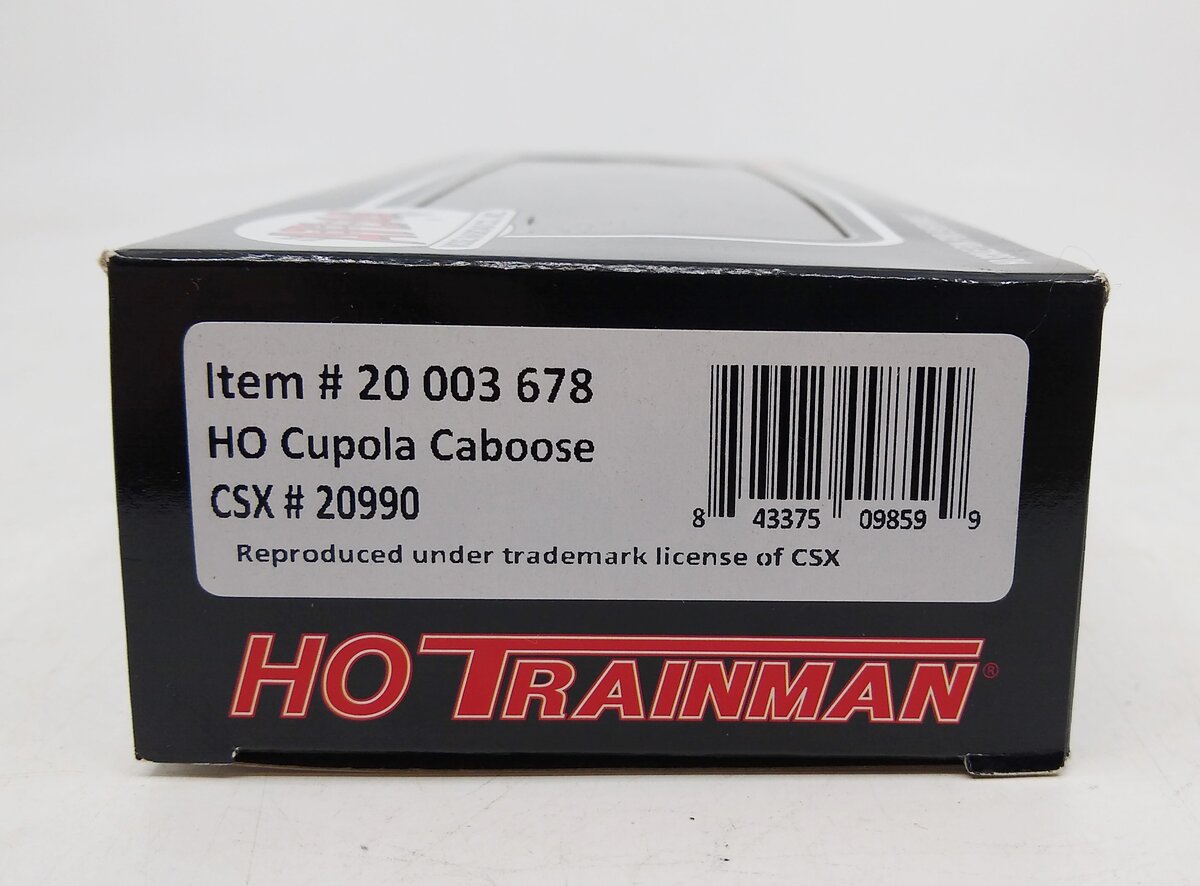 Atlas 20003678 HO CSX Cupola Caboose #20990