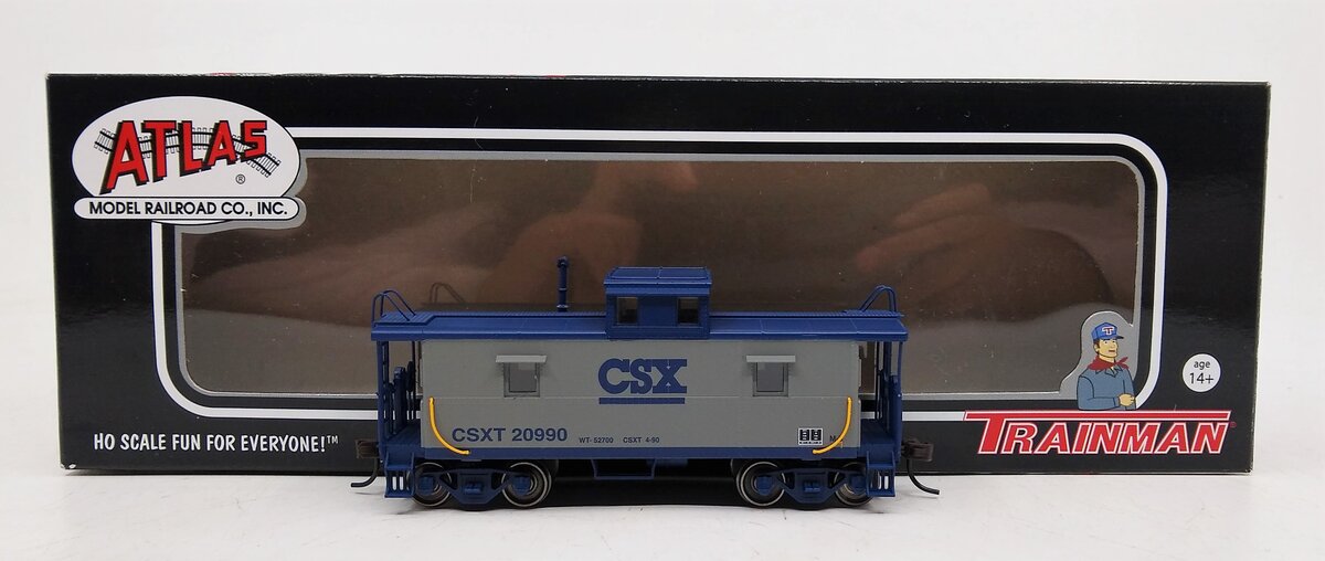 Atlas 20003678 HO CSX Cupola Caboose #20990
