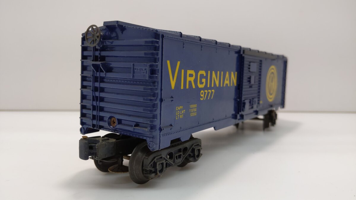 Lionel 6-9777 O Gauge Virginian Boxcar