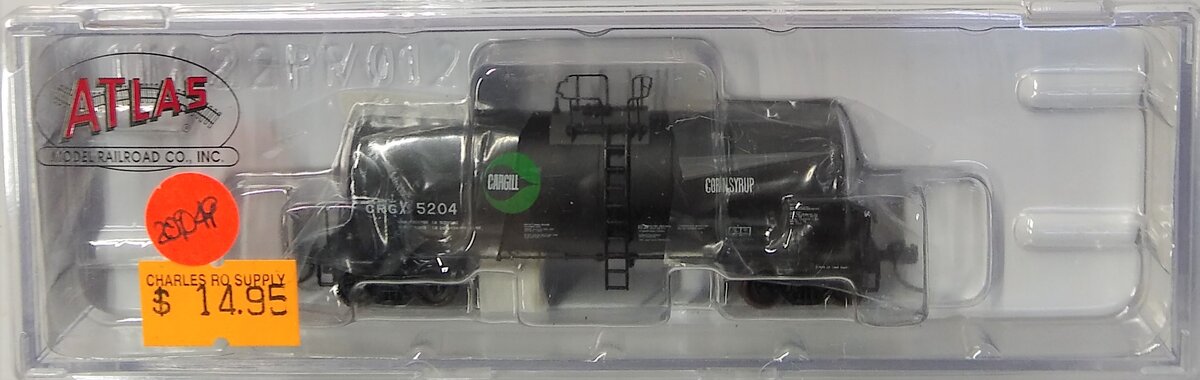 Atlas 40224 N Scale Cargill 17,600 Gallon Tankcar #5204