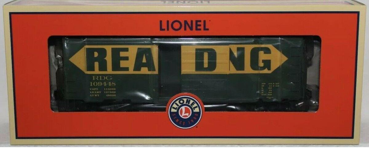 Lionel 6-81619 O Gauge Reading PS-1 Boxcar #109448