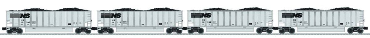 Lionel 6-84015 O Gauge Norfolk Southern Rotary Gondola Set