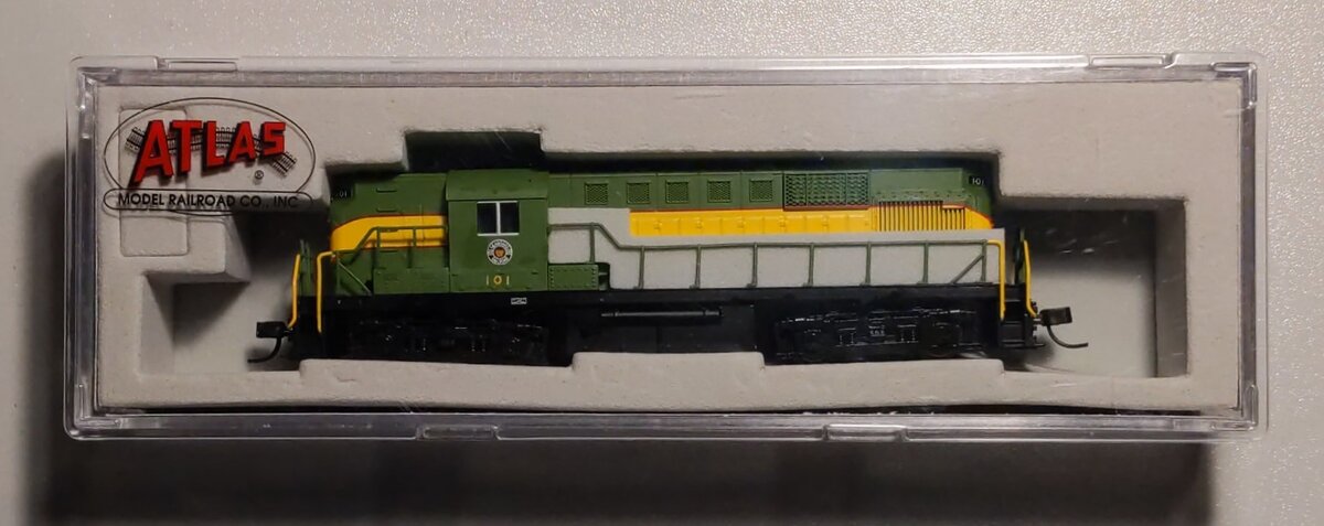 Atlas 42671 N Seaboard Air Line RS-11 Diesel Locomotive Standard DC #101