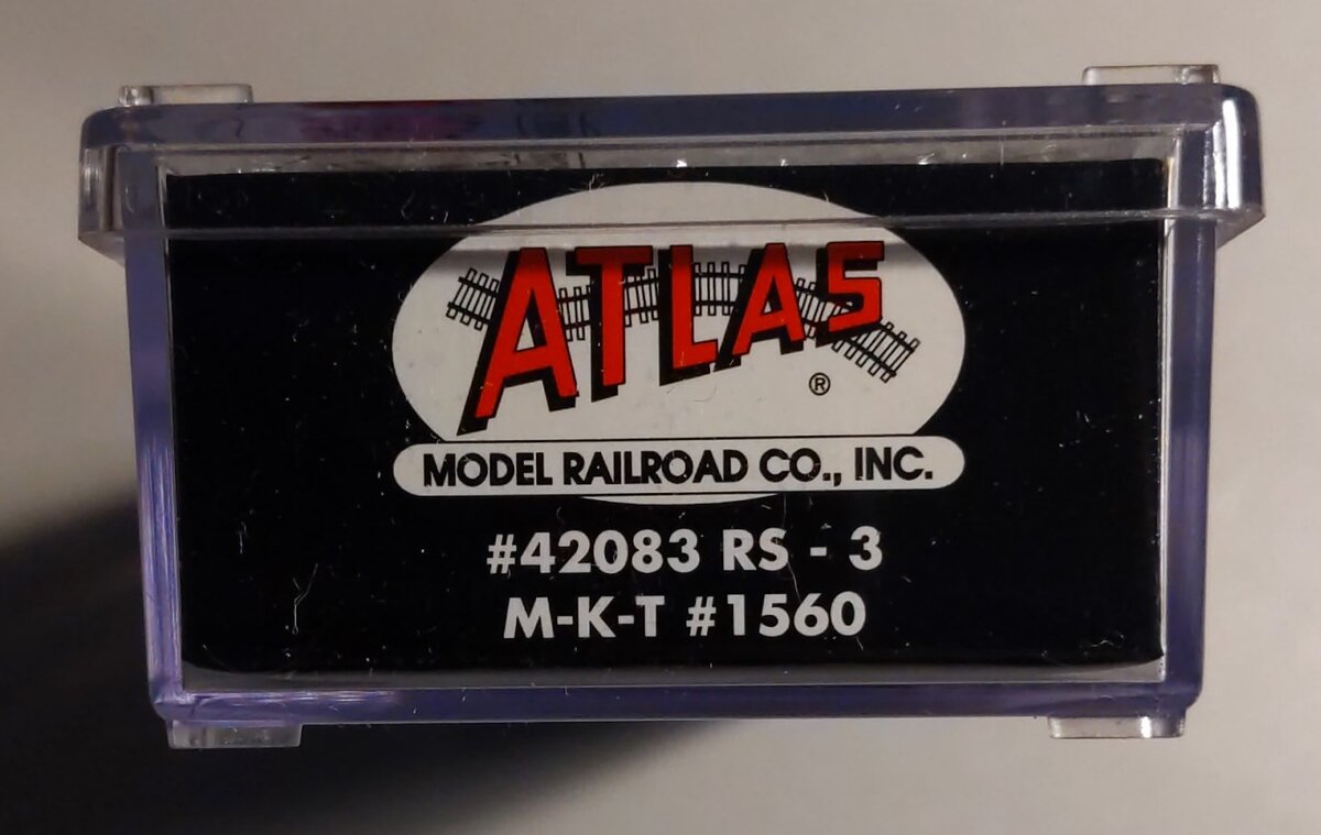 Atlas 42083 N Scale Missouri Kansas Texas RS-3 Diesel Locomotive #1560