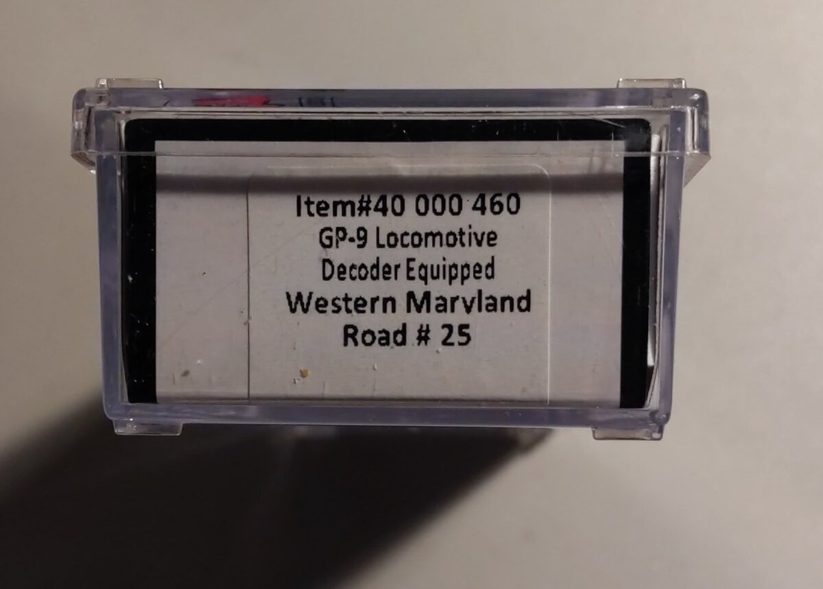 Atlas 40000460 N Western Maryland GP-9 Phase 1 Diesel Locomotive with DCC