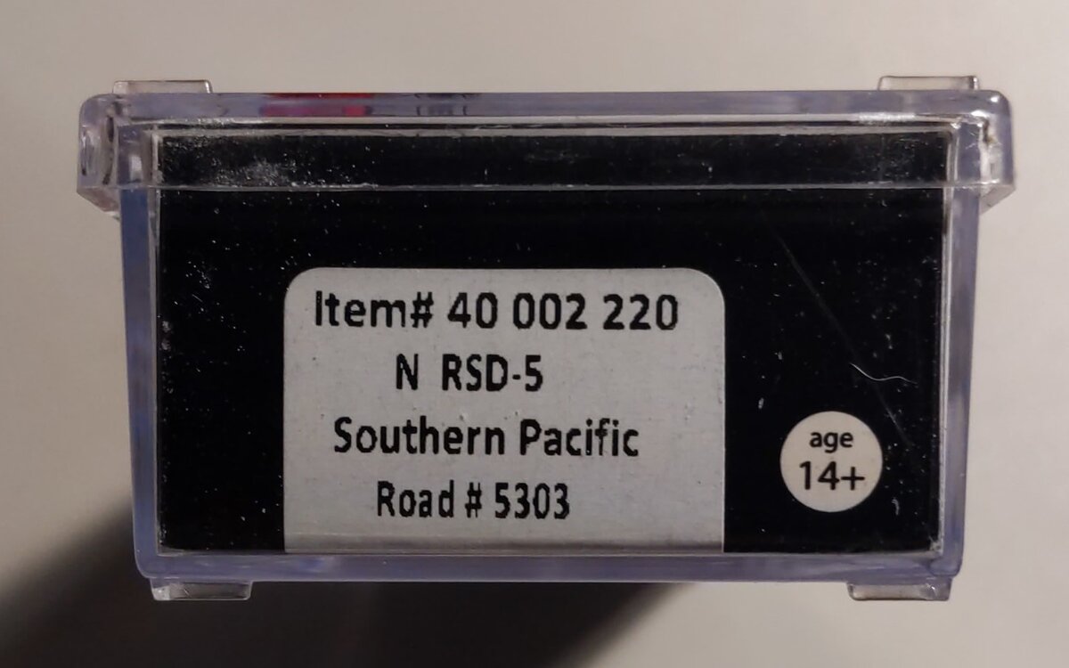Atlas 40002220 N Scale Southern Pacific RSD-5 Diesel Locomotive #5303