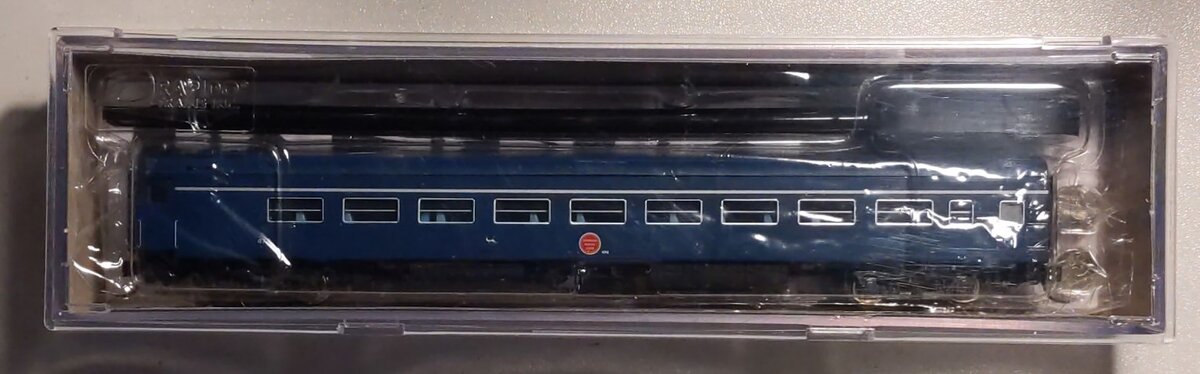 Rapido Trains 505034 N Scale Missouri Pacific Dayniter Leg-Rest Coach #474