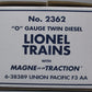 Lionel 6-38389 O Neil Young UP F3 AA Diesel Locomotive Set #2362