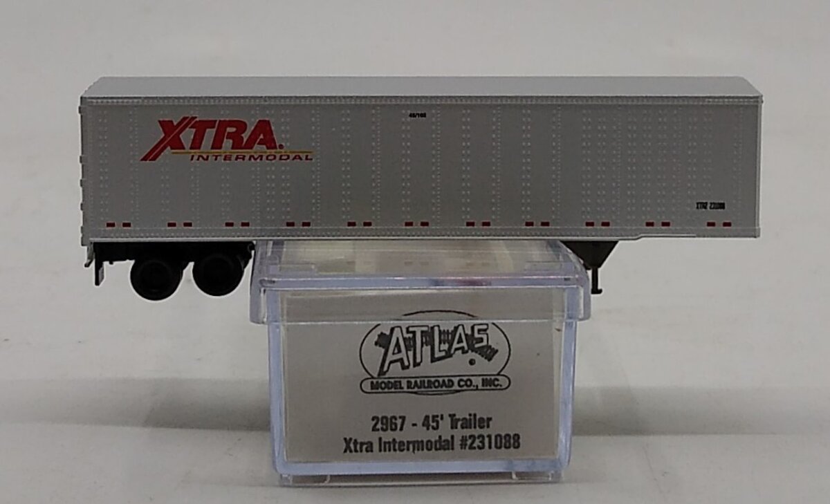 Atlas 2967 N Scale Xtra Intermodal 45' Trailer