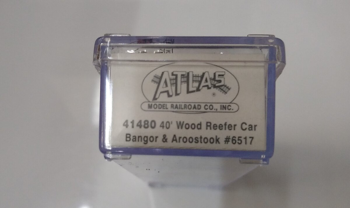 Atlas 41480 N Scale BAR 40' Wood Reefer #2