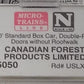 Micro-Trains 07500050 N Scale Canadian Forest Products 50' Standard Boxcar #476