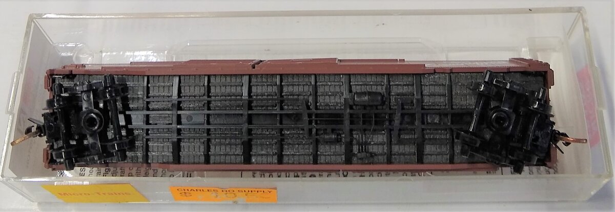 Micro-Trains 07800090 N Burlington Route 50' Double Side Door Auto Boxcar #48500