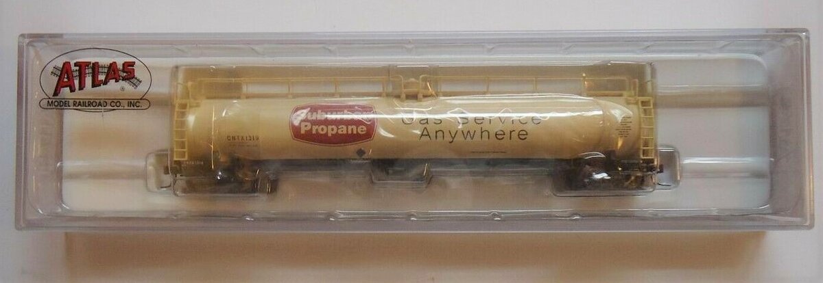 Atlas 37035 N Scale Suburban 33,000 Gallon Tankcar #1319