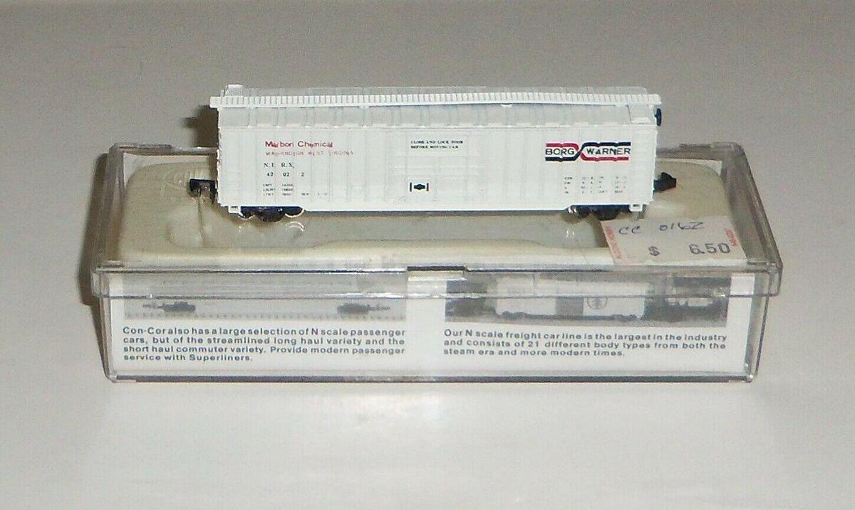 Con-Cor 147104 50' Rib box car Borg War