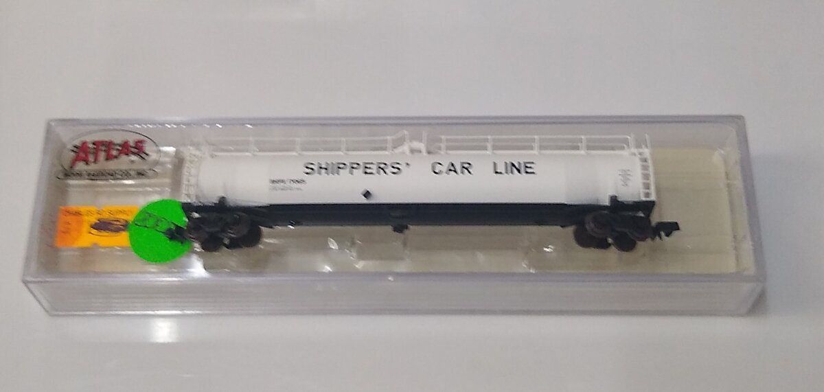 Atlas 37022 N Scale Shippers Car Line 33,000 Gallon Tank Car #17065