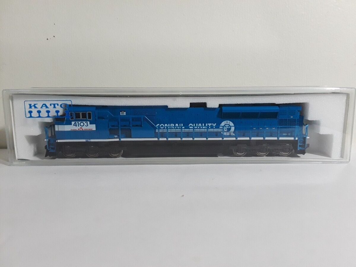 Kato 176-5501 N Scale Conrail EMD SD80MAC Diesel Locomotive #4103