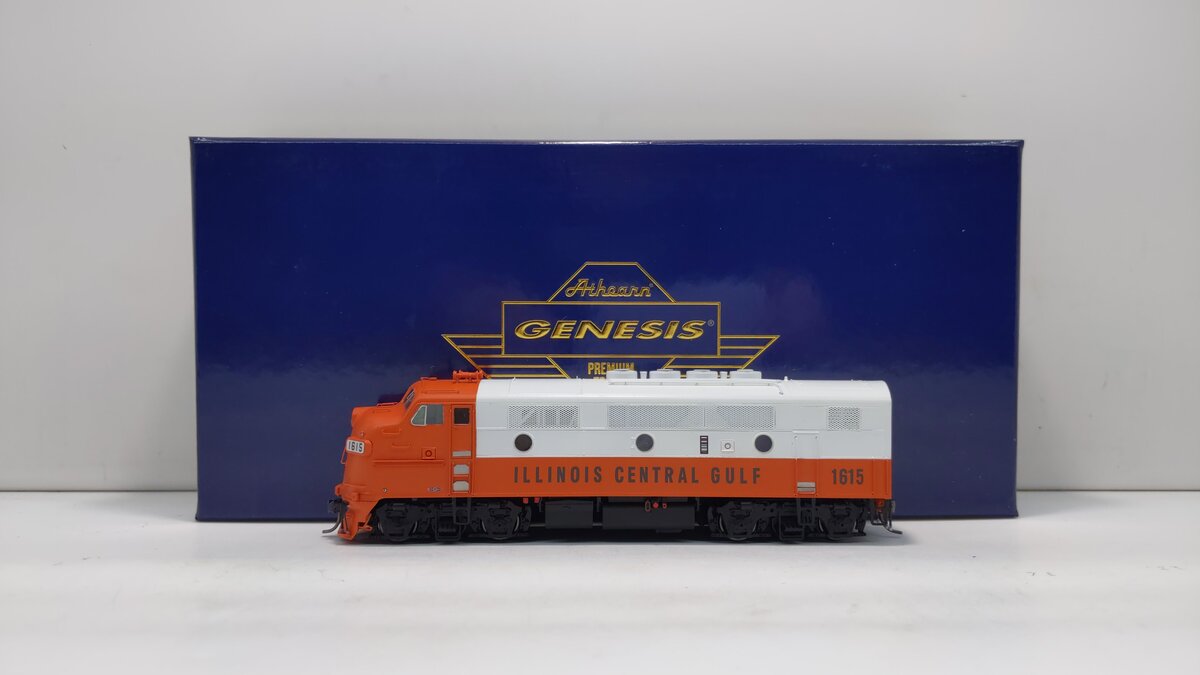 Athearn G22599 HO Illinois Central Railroad/Freight F3A Diesel Locomotive #1615