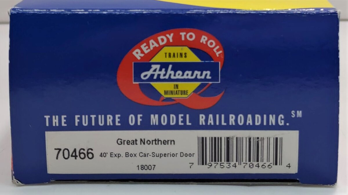 Athearn 70466 HO Scale Great Northern 40' Box Car #18007