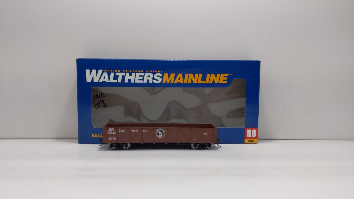 Walthers 910-5655 HO Scale Great Northern Gondola #74241