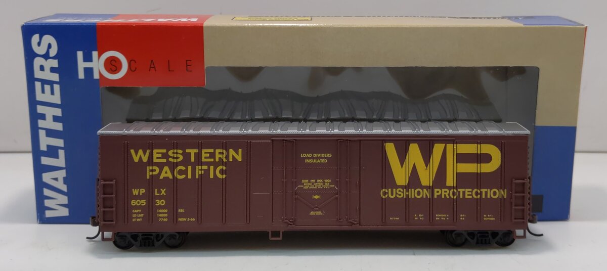 Walthers 932-3605 HO Scale WP North American 50' Exterior Post Boxcar #60530