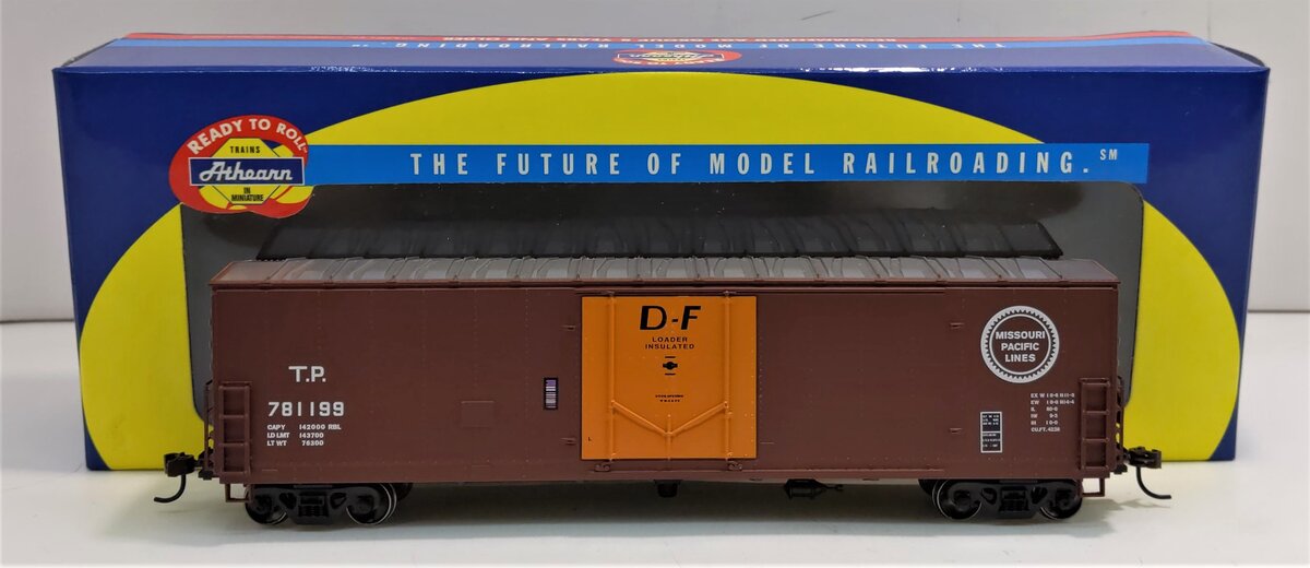 Athearn 91265 HO Missouri Pacific 50' PD Youngstown Box Car #781199