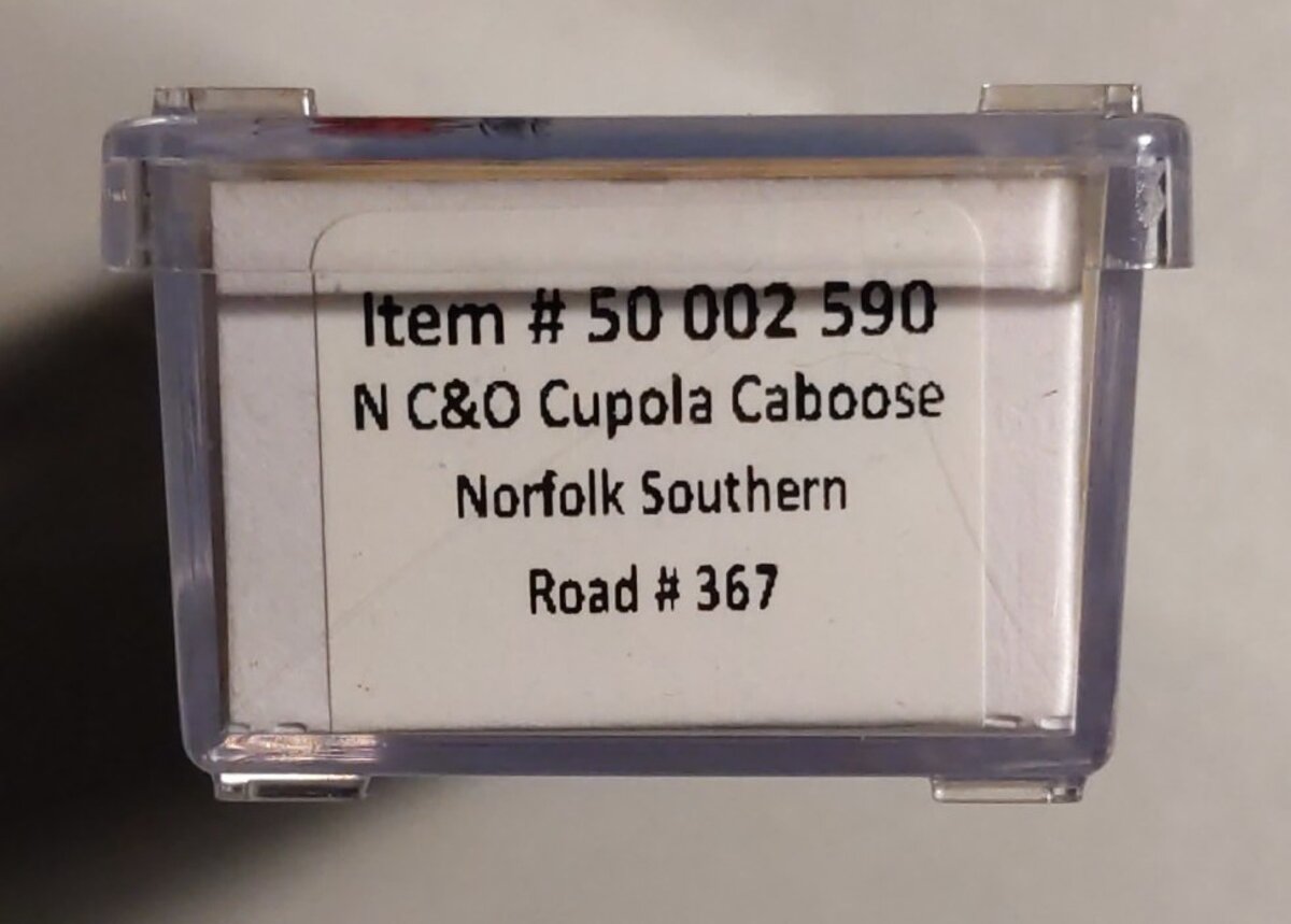 Atlas 50002590 N Norfolk Southern Cupola Caboose #367
