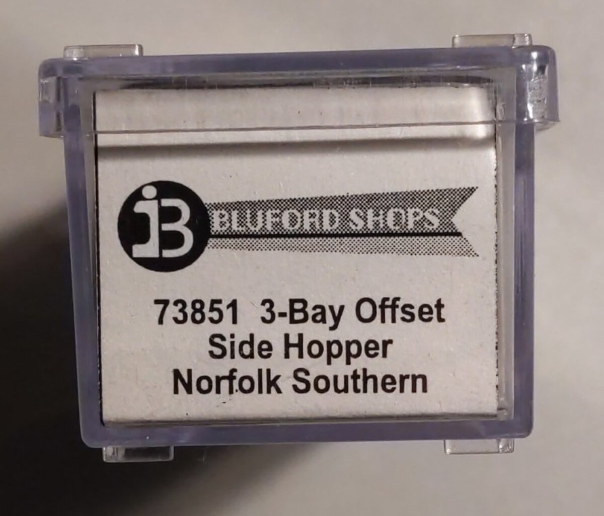 Bluford Shops 73851 N Norfolk Southern 70-Ton Offset-Side 3-Bay Hopper #8682