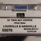Micro-Trains 05500070 N Louisville and Nashville 33' Twin Bay Hopper #60026