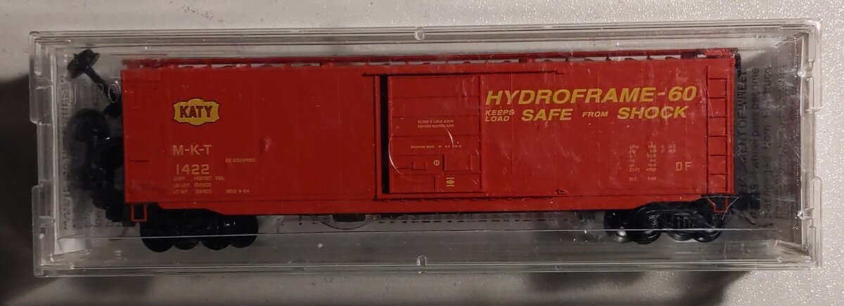 Micro-Trains 03100170 N Scale MKT Standard 50' Single Door Boxcar #1422