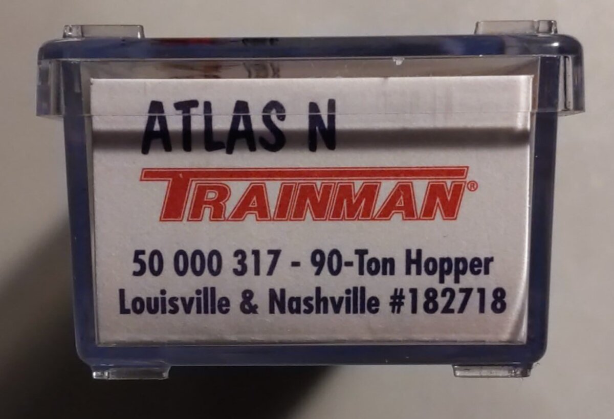 Atlas 50000317 N Scale Louisville & Nashville 90T Hopper #182718