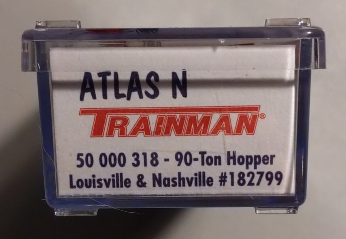 Atlas 50000318 N Scale Lousville & Nashville 90T Hopper #182799