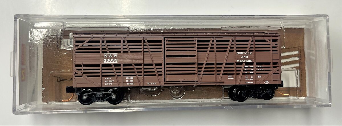 Micro-Trains 03500150 N NW 40' Despatch Stock Car with Cattle Ramp #33033