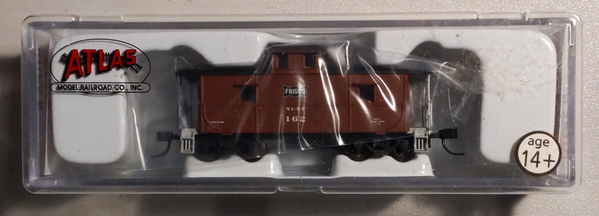 Atlas 39837 N Scale Frisco C&O Cupola Caboose #162