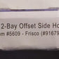 Atlas 5609 N Scale Frisco 2-Bay Offset Hopper Cars (Set of 3)