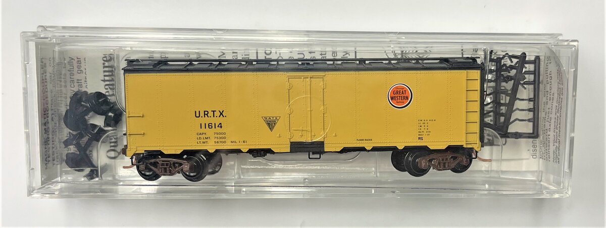 Micro-Trains 05900090 N Chicago Great Western 40' Steel Ice Reefer #11614