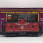 MTH 20-91430 O EL Center Cupola Steel Caboose
