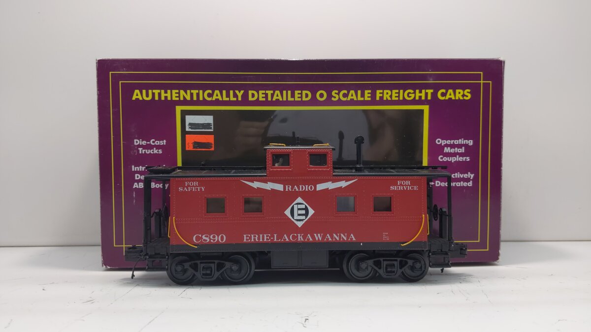 MTH 20-91430 O EL Center Cupola Steel Caboose