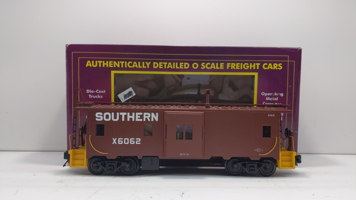 MTH 20-91643 O Southern Premier Bay Window Caboose #6062