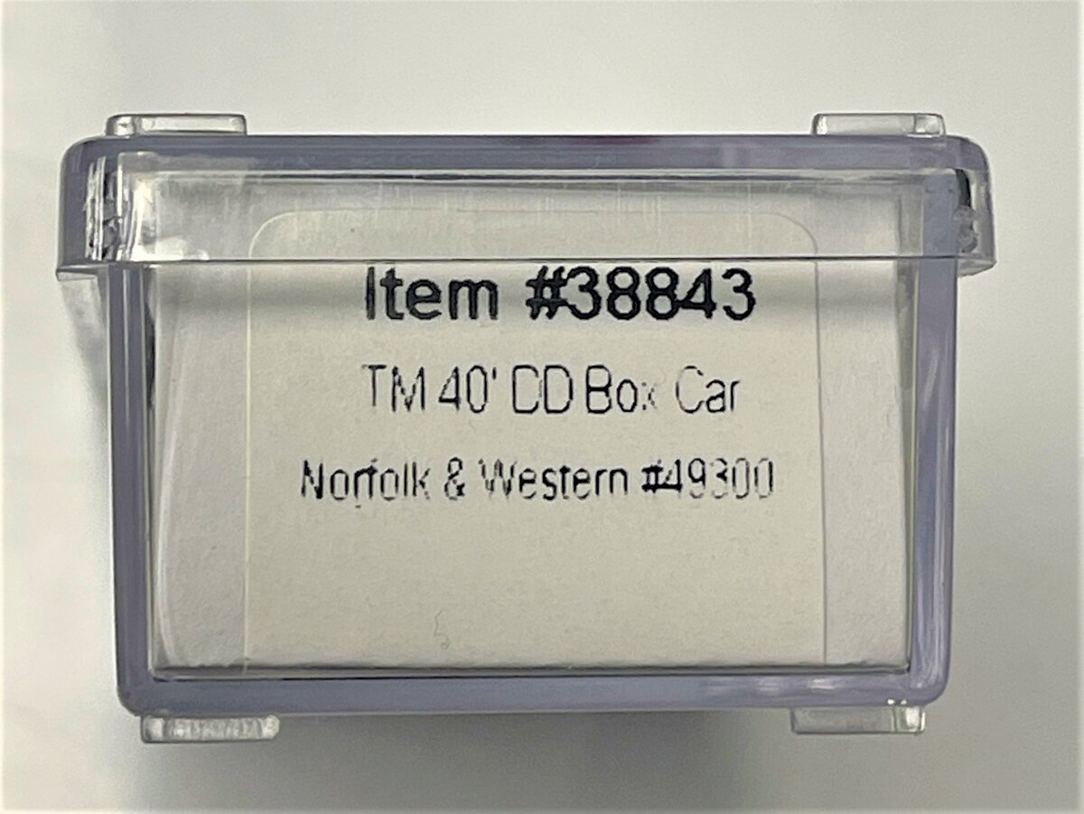 Atlas 38843 N Scale Norfolk & Western 40' DD Boxcar #49300