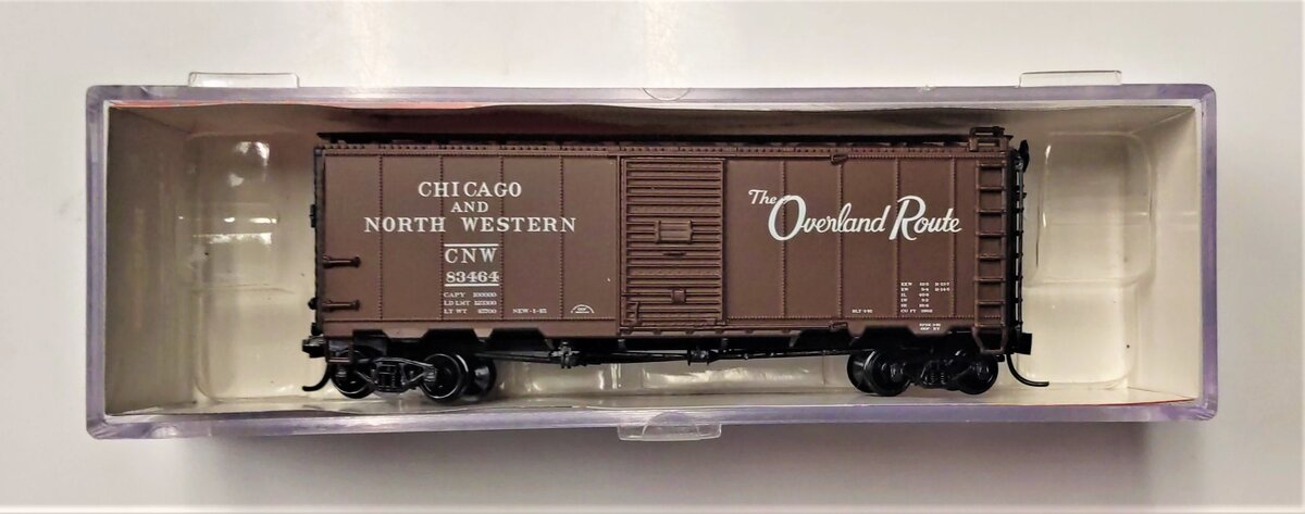 InterMountain 65808 N Scale Chicago & North Western AAR 40' Boxcar #83464