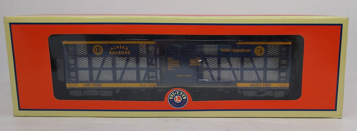 Lionel 6-19586 O-27 Alaska Railroad Husky Transport Car