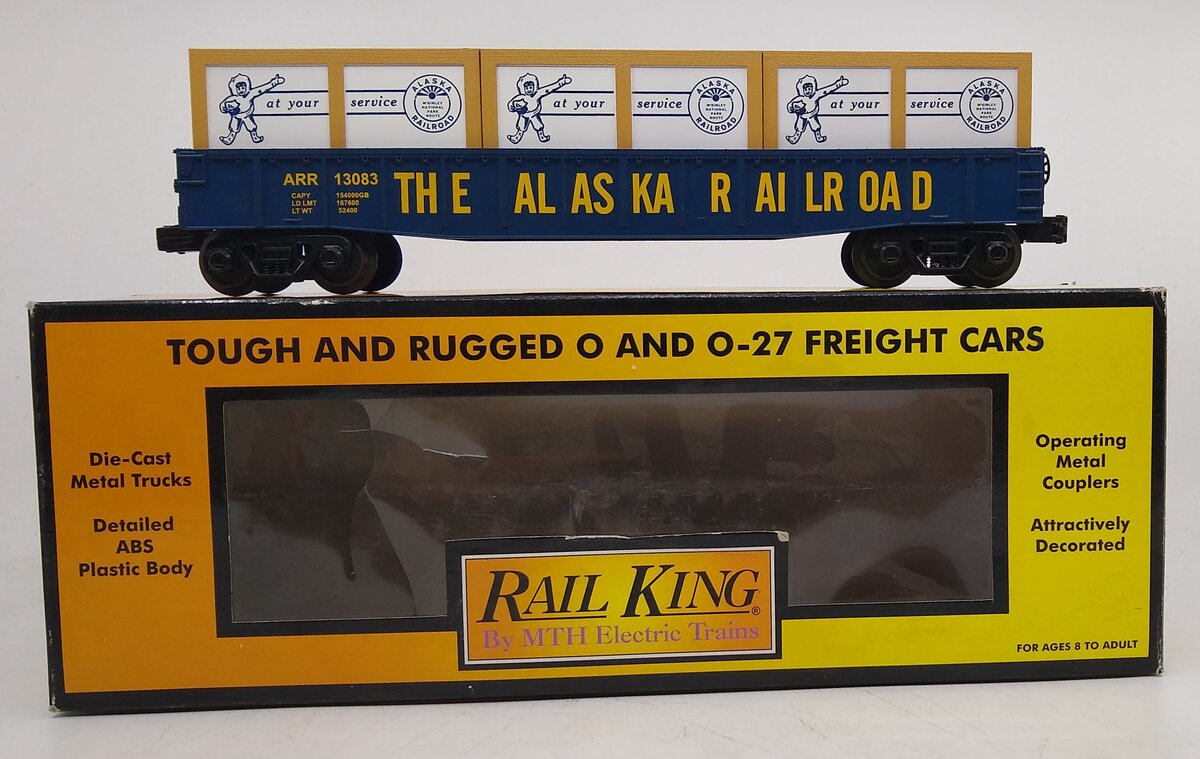 MTH 30-72016 Alaska Gondola Car w/Crates