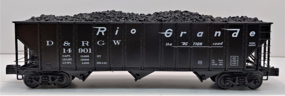Lionel 6-27477 O Gauge Rio Grande 3-Bay Open Hopper